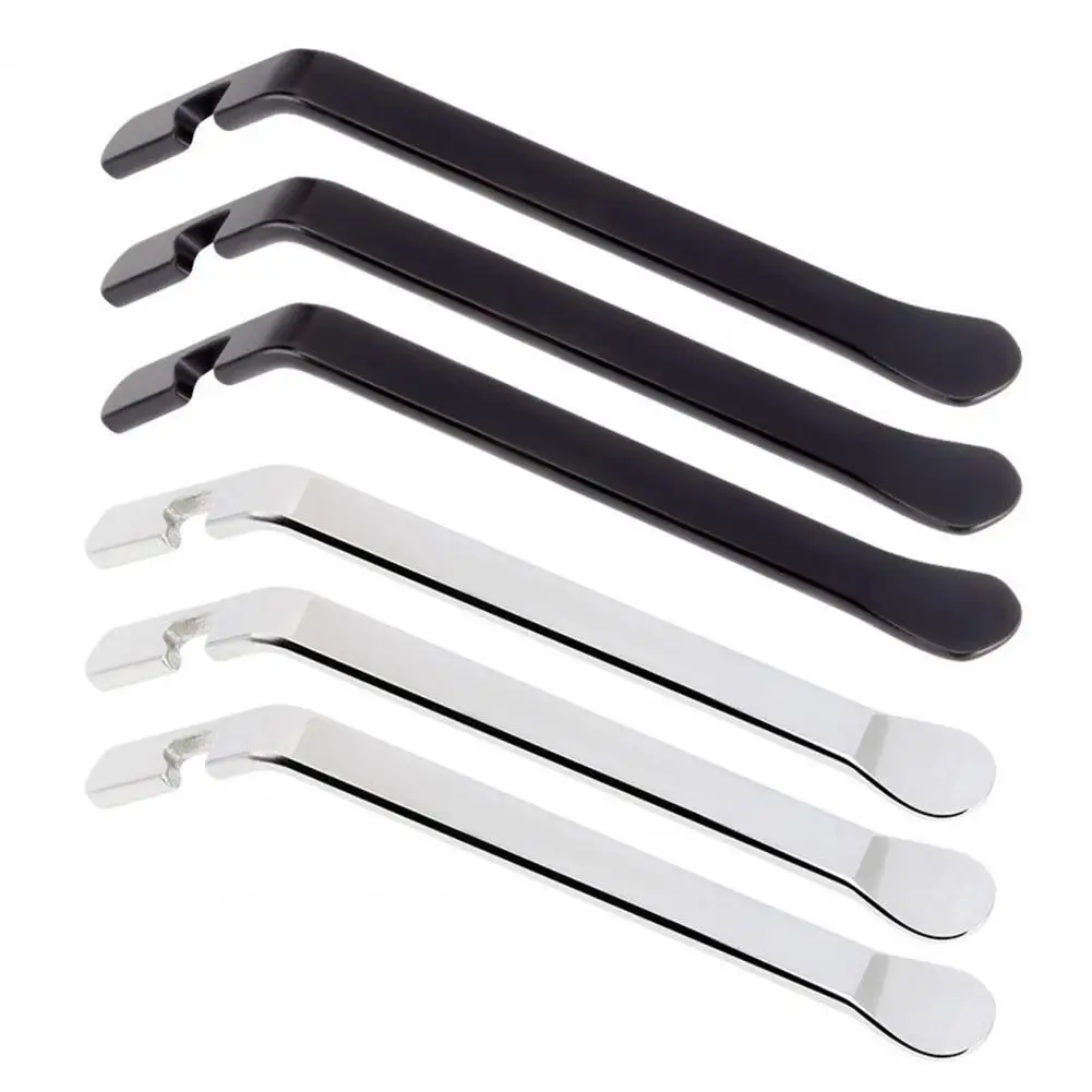 

3Pcs Bicycle Tyre Opener Metal Spoon Spoke Hook Design Stainless Steel Mountain Bike Tire-Lever Withdrawal Tool