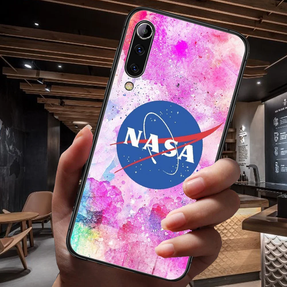 

Nasas Space Phone Case For Xiaomi Mi Note 10 A3 9 MAX 3 A2 8 9 Lite Pro Ultra black Back Tpu Etui Pretty Waterproof Silicone