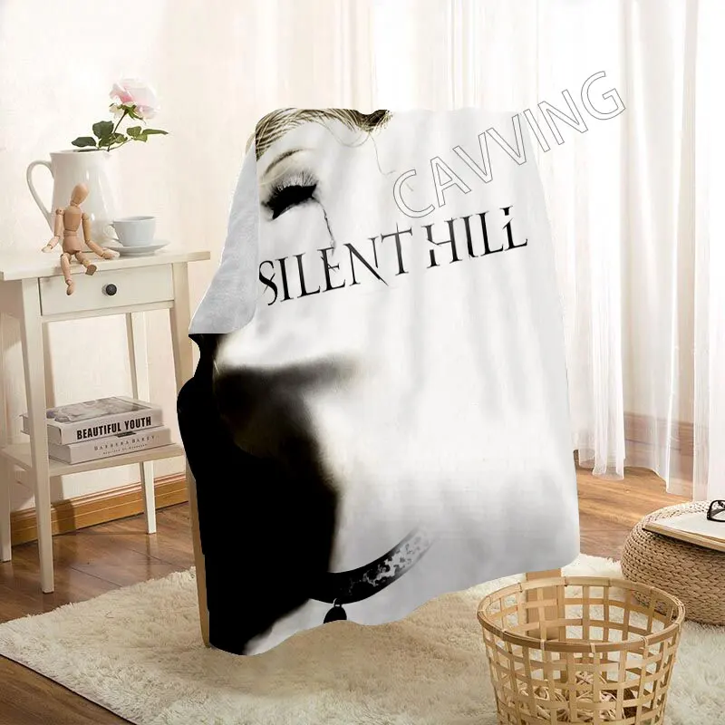 Одеяло из шерпы с 3D принтом Silent Hill прямоугольное одеяло домашний текстиль