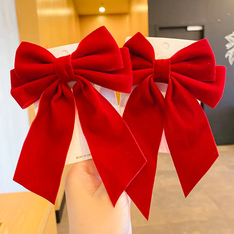 Повязка на голову с большим бантом из замшевой ткани эластичные повязки для