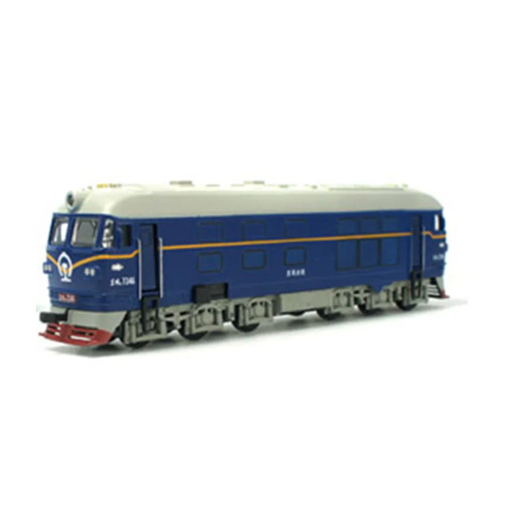 

Retro Diecast Dongfeng Locomotive Train Pull Back Model with LED Sound Kids Toy