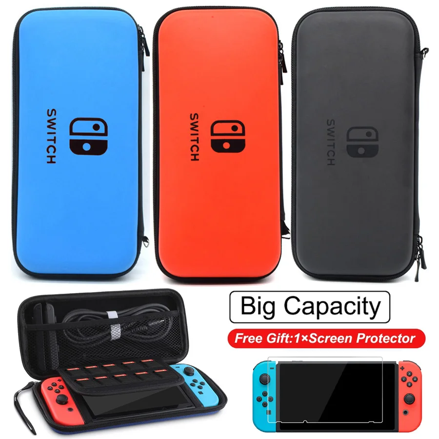 

Portable NS Switch Lite Console Carrying Bag Kit Accessories EVA Storage Hard Shell Cover Bundle For Nintendo Switch Pouch Case