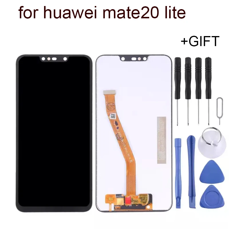 

Мобильный телефон ЖК-экран для huawei Mate 20 lite с сенсорным экраном дигитайзер сборка Замена Mate 20 lite ЖК-экран дисплей