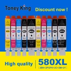 Картридж с чернилами Toney King PGI580, CLI581, 580, для Canon Pixma TR7550, TR8550, TS6150, TS6151, TS6350, TS705