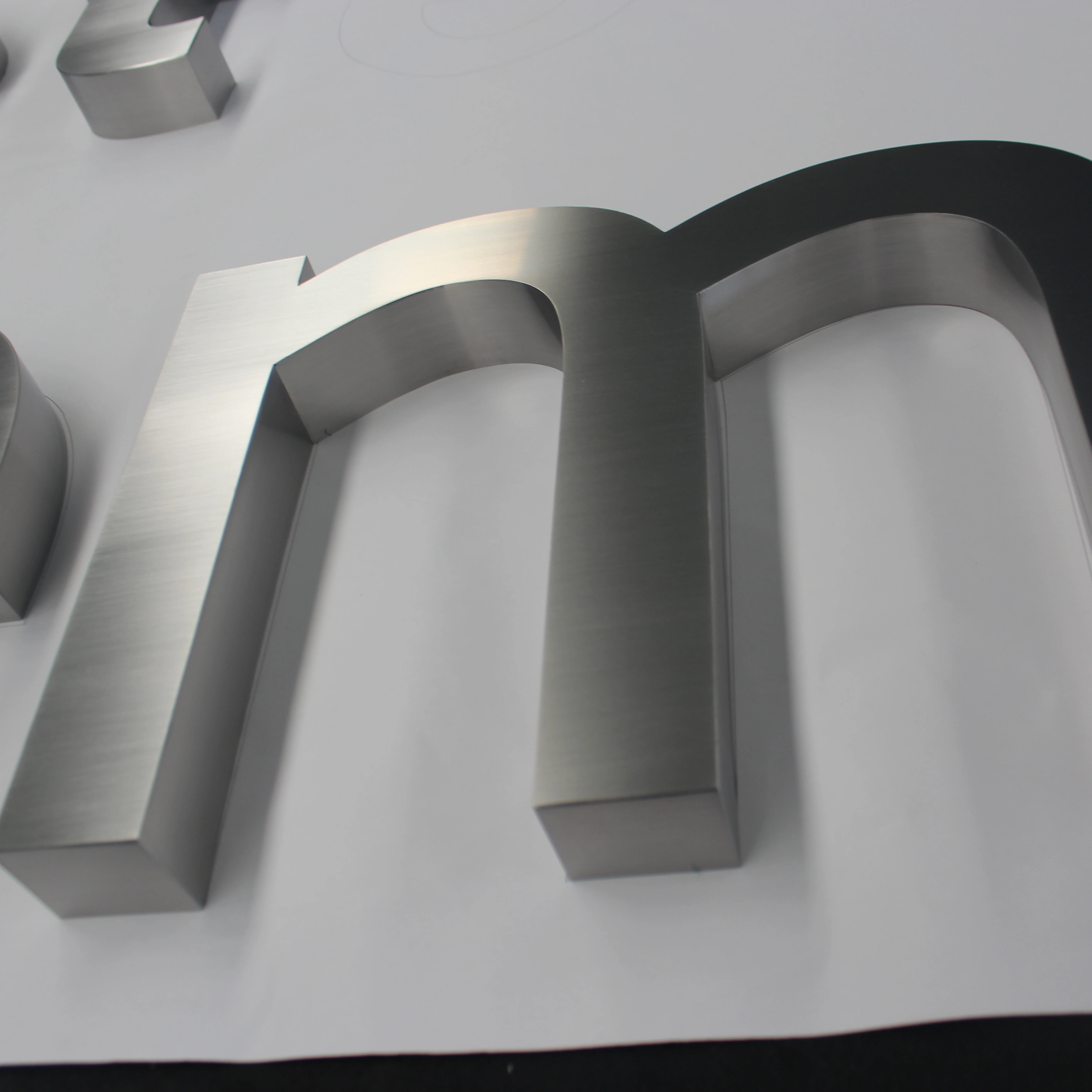 Mirror Finished Metal Polished Brushed Stainless Steel signage Fabricated Channel Letter for Logo | Дом и сад
