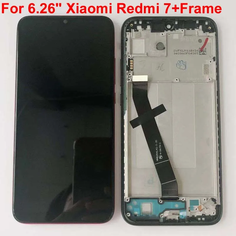 С рамкой и оригинальным ЖК дисплеем для Xiaomi Redmi7 redmi 7 сенсорный дисплей в сборе
