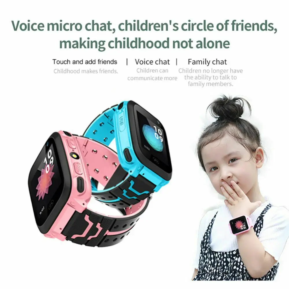 

Kids Tracker Smart Watch Phone GSM SIM Alarm Camera SOS Call For Boys Girls