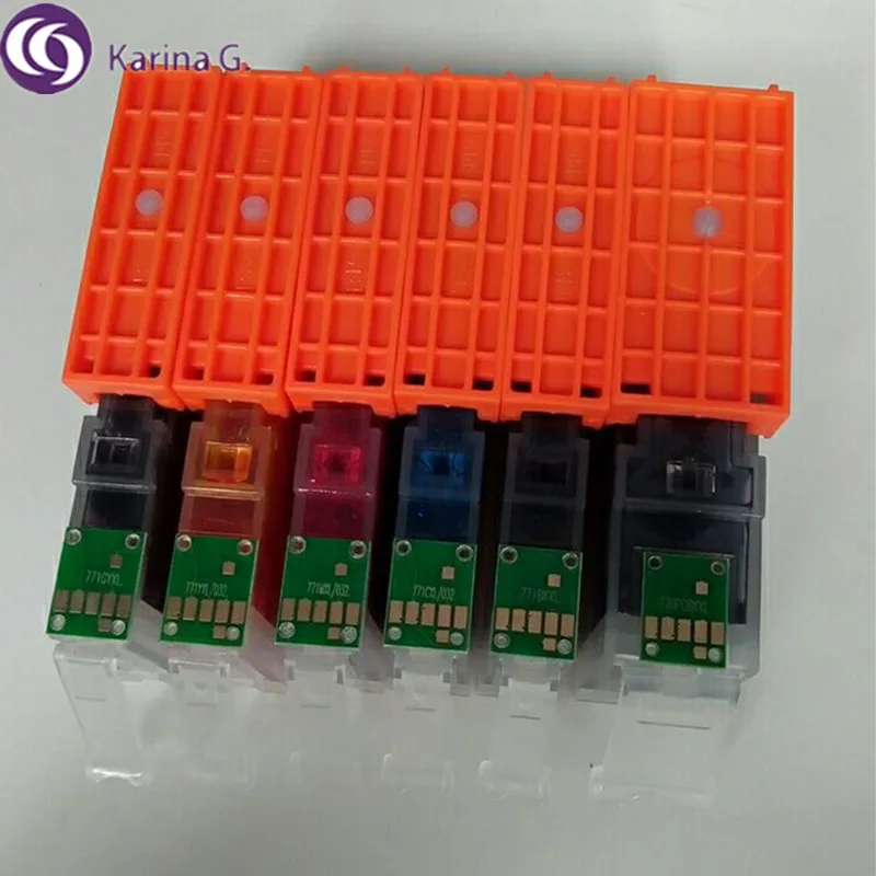 Совместим с Canon PGI770 CLI771 PGI 770 CLI 771 чернильный картридж для принтера PIXMA MG7770 и т.
