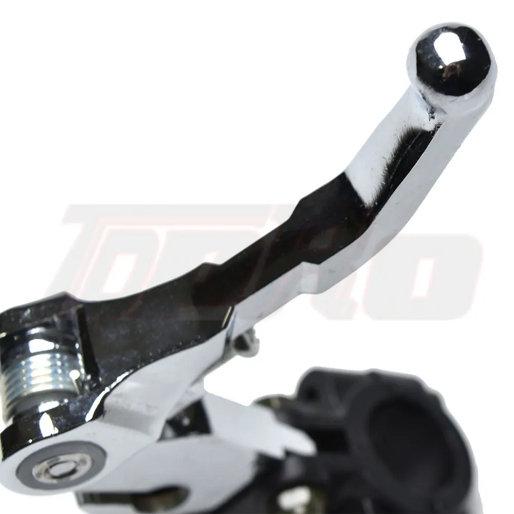 

Folding Brake Clutch Levers For XR50 CRF50 KLX110 TTR SSR Chinese Pit Dirt Bike Black