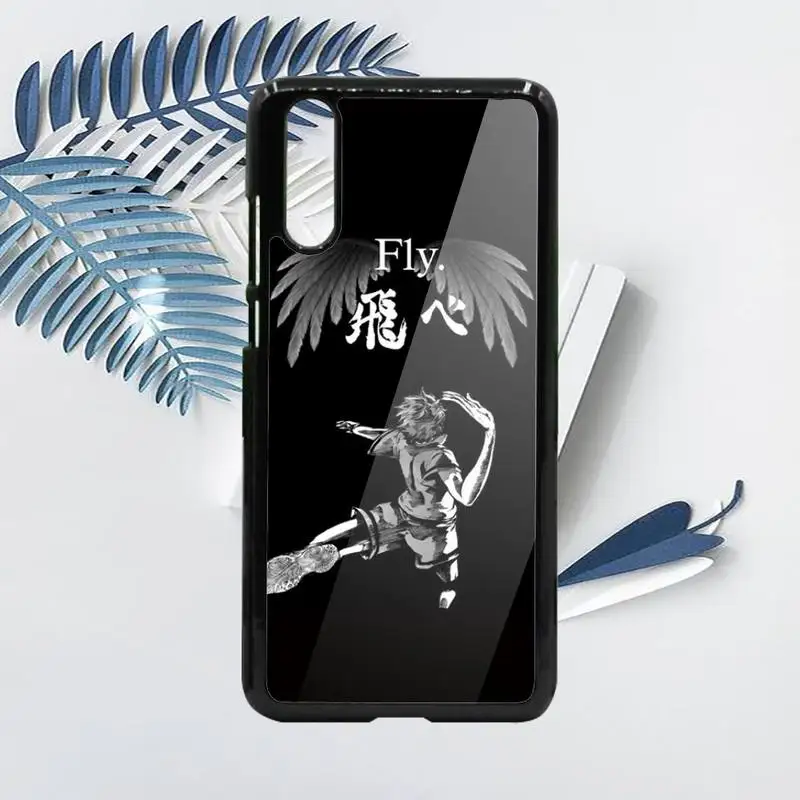 

Volleyball Haikyuu Hinata attacks Anime Phone Case PC For Samsung galaxy S note 8 9 20 10 e lite2019 plus pro ultra