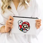 Повседневная портативная модная косметичка в стиле Super Mario Anime 2021, женская косметичка, органайзер для косметики, дорожные сумки