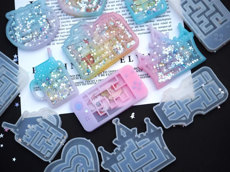 Новые формы для литья в лабиринт с водой из зыбучего песка самостоятельного