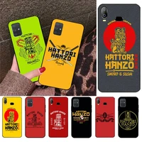 hpchcjhm hattori hanzo soft phone case capa for samsung galaxy a01 a11 a31 a81 a10 a20 a30 a40 a50 a70 a80 a71 a91 a51
