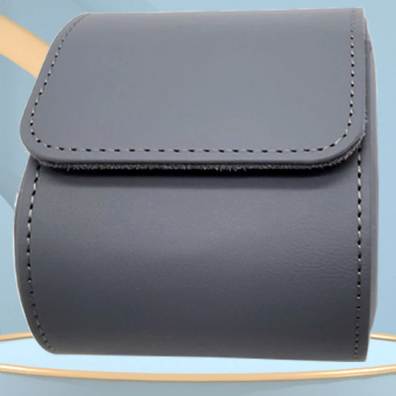 

1 Сетчатый Контейнер для часов, винтажный держатель из искусственной кожи на гибком кронштейне, Механические Кварцевые часы для бизнеса, пу...