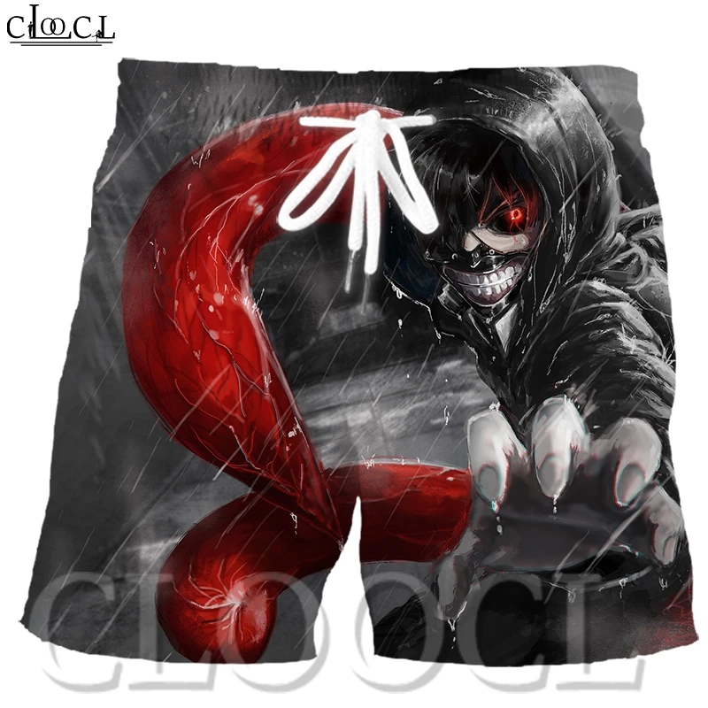 CLOOCL Токийский Гуль японское аниме графика повседневные размера плюс пляжные