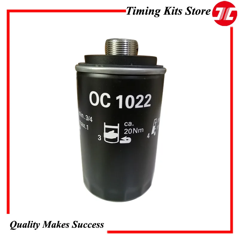 

Оригинальный элемент масляного фильтра OC1022 06J115403C для автомобиля FAW Volkswagen Magotan 1,8 T/2,0 T Tiguan/Superb Audi Q5 2,0 двигатель