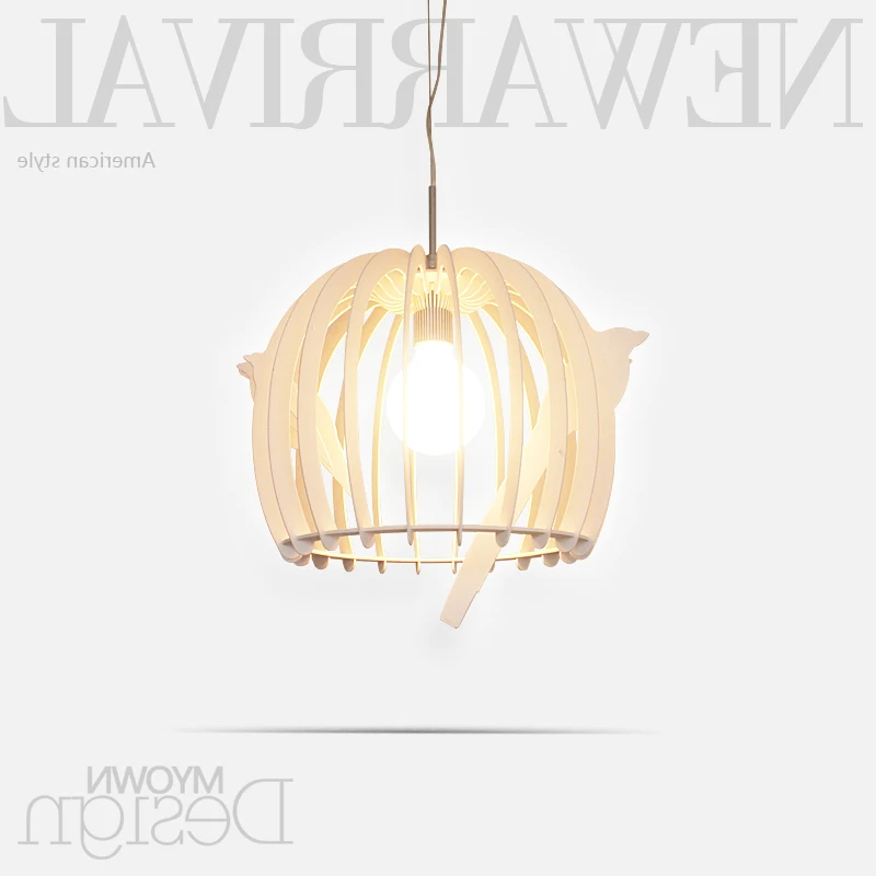 

Modern Minimalist Cage Restaurant Chandelier Living Room Lights Bedroom Lamp Chandelier Lighting Bed lampen industrieel