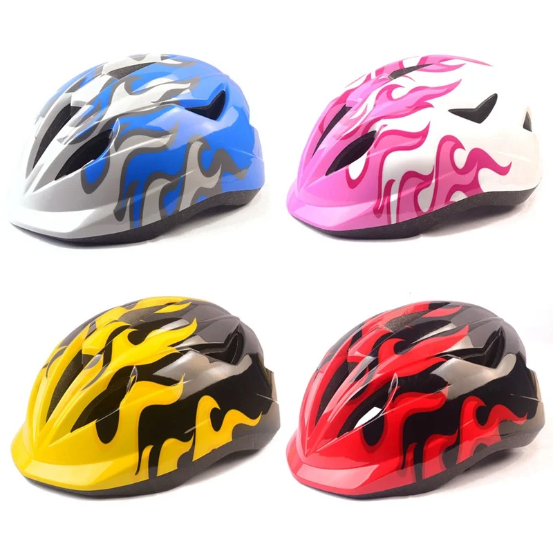 

Children's Integrated Safety Helmet Riding Speed Skating Outdoor Sports Adjustable Helmet For Kids 3~9 years old child