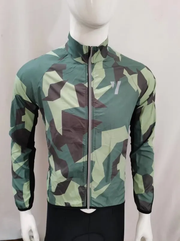 Ветровка легкая камуфляжная водоотталкивающая светоотражающая | Спорт и
