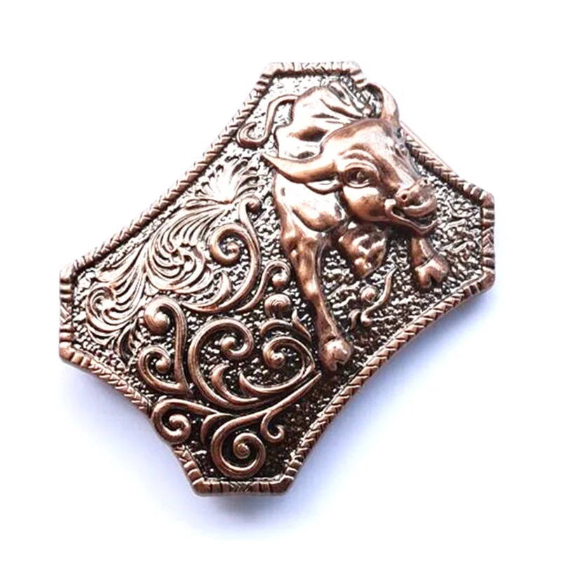 3d-пряжки для ремня в виде быка классические ковбойские тяжелые животные западном