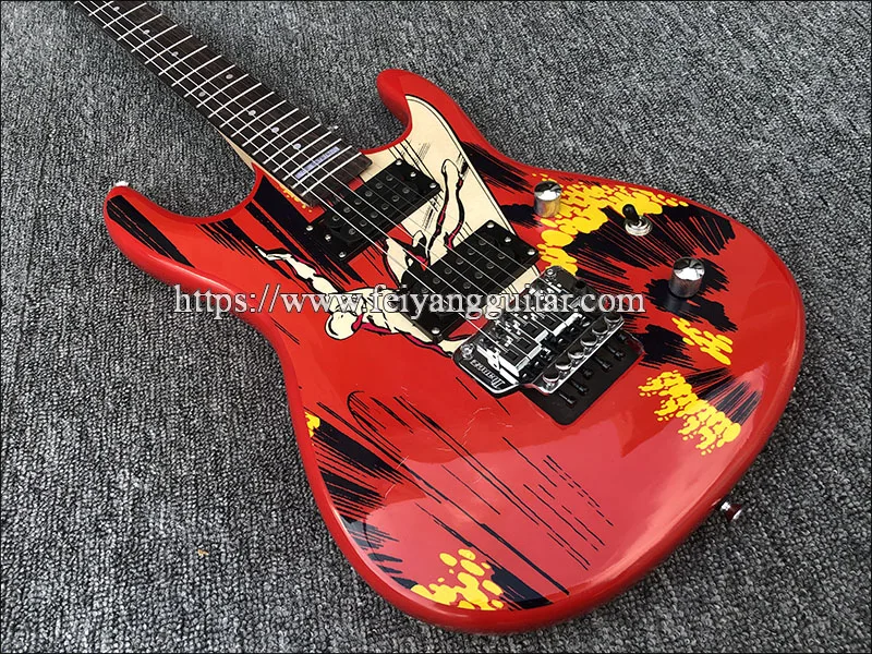 2019 hohe qualität floyd rose st elektrische gitarre seitig aufkleber st elektrische gitarre griffbrett intarsien freies verschiffen free glob