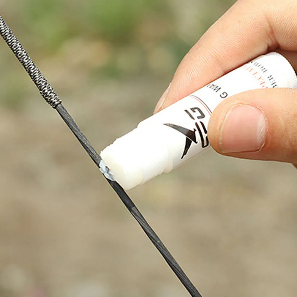 

2pcs Bowstring Maintenance Wax Small Practical Archery Bowstring Repair Wax for Home Outdoor