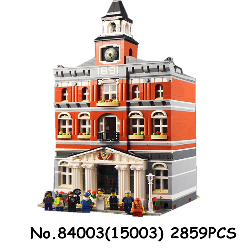 Lepinblocks 15003 15002 15005 15009 создатель Street City classic 10224 10218 10211 дом конструкторных блоков, Детские кубики, Рождественский подарок