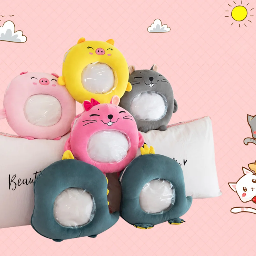 Кукла милая мягкая подушка видимая Рука теплая плюшевая игрушка для игры