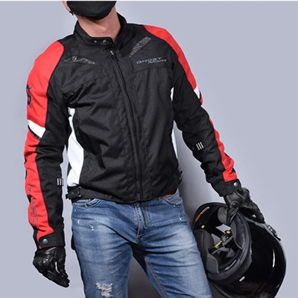 Призрак куртка для мотоспорта Водонепроницаемая Мото + мото rcycle брюки