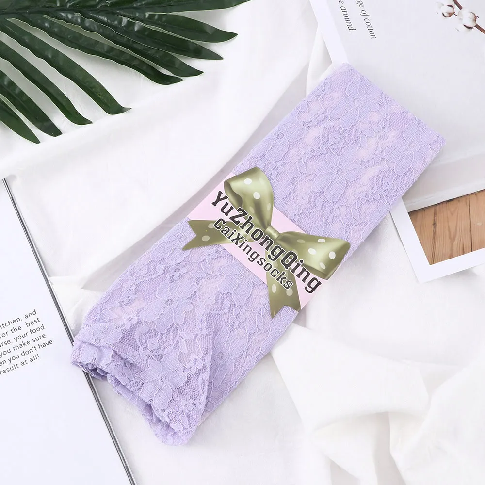 1 пара кружевных носков в стиле ретро модные женские сексуальные невидимые с