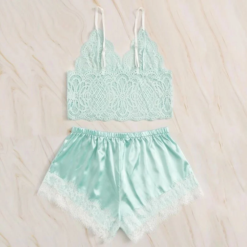 

Temperament and Interest Clothing Sexy Lace See-through Bra Color Underwear Set Sexy Underwear