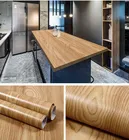 5 м10 м древесины домашний декор мебель Водонепроницаемый виниловые наклейки на стены Стикеры самоклеющиеся ПВХ обои Кухня двери шкафа Стикеры