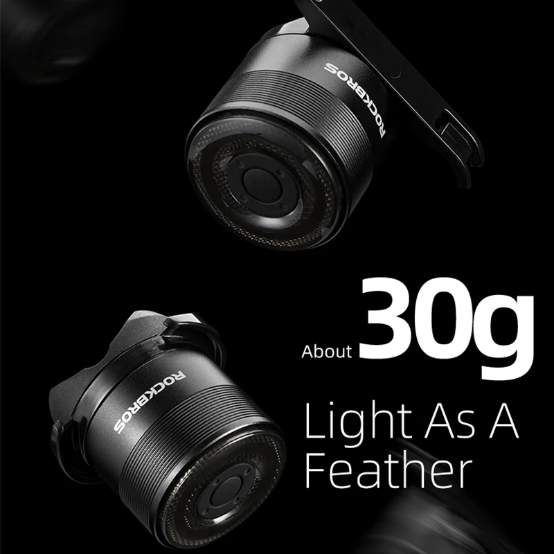 Задний фонарь ROCKBROS для велосипеда с USB зарядкой Предупреждение ежение