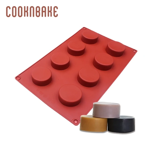 CDY-107 COOKNBAKE цилиндр силиконовая форма для торта Мыло Круглый Желе Пудинг Форма для конфет лед шоколад хлеб украшения торта - Цвет: CDY-107