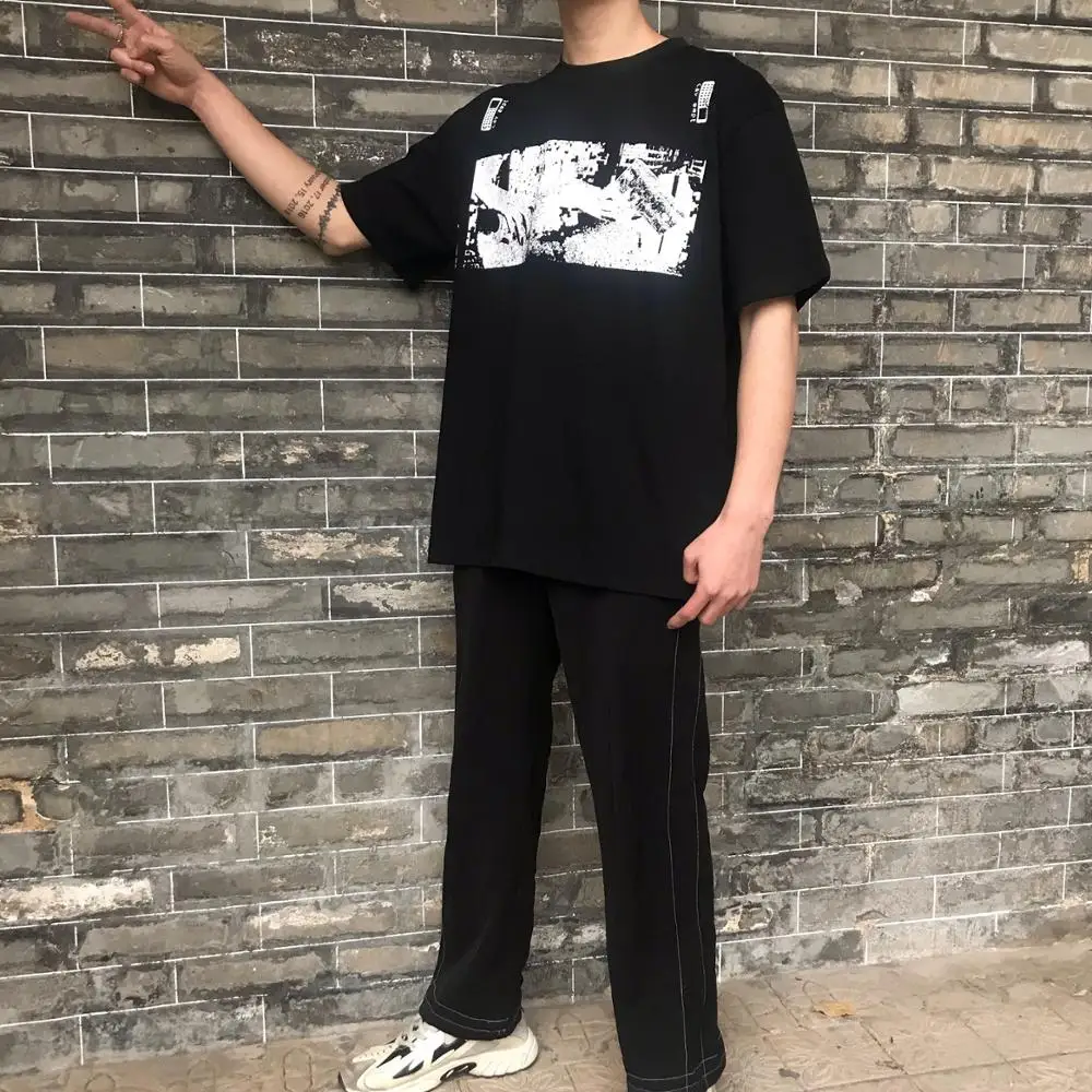 Футболка с рисунком персонажа из мультфильма цифровой компьютерный принт