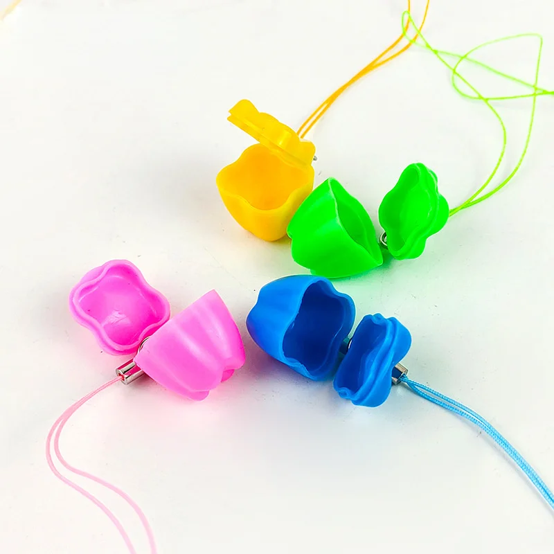 Cajas de almacenamiento de dientes de leche para ni&ntilde;os, minicontenedor para guardar dientes, recuerdo infantil, con forma de diente, para chico, 10 Uds.-1