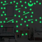 1 комплект светится в темноте наклейки игрушки светящаяся звезда лунный Метеор DIY фосфоресцирующая Наклейка на стену s для детской спальни домашний декор стен