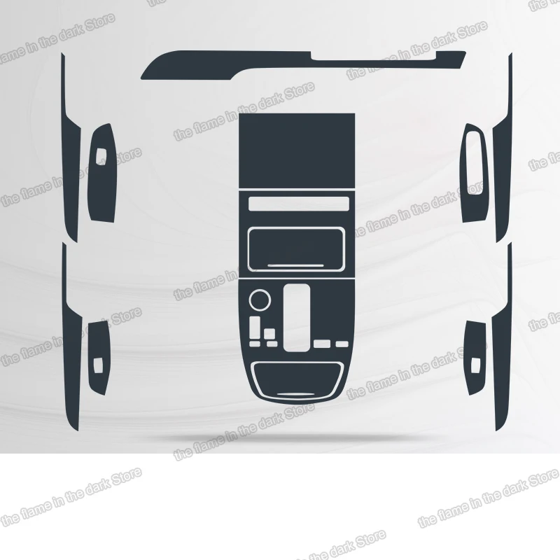 

lcd TPU Car Interior GPS navigation dashboard screen anti-scratch Film Protective Sticker For trumpchi gs5 2019 2020 gac