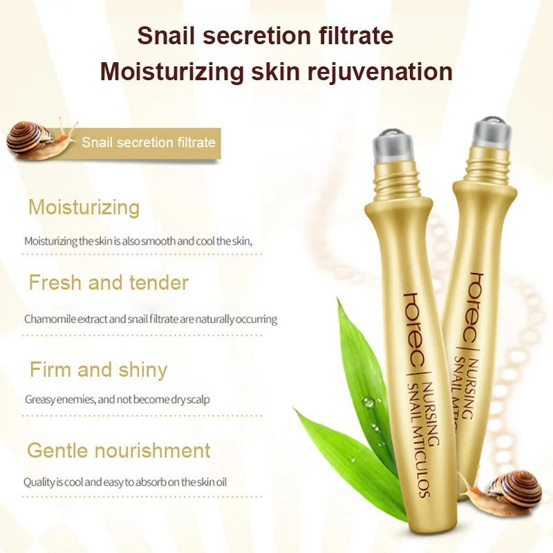 Rolling Eye Essence Ageless против морщин Snail отечности раствор гиалуроновой кислоты уход OR88|