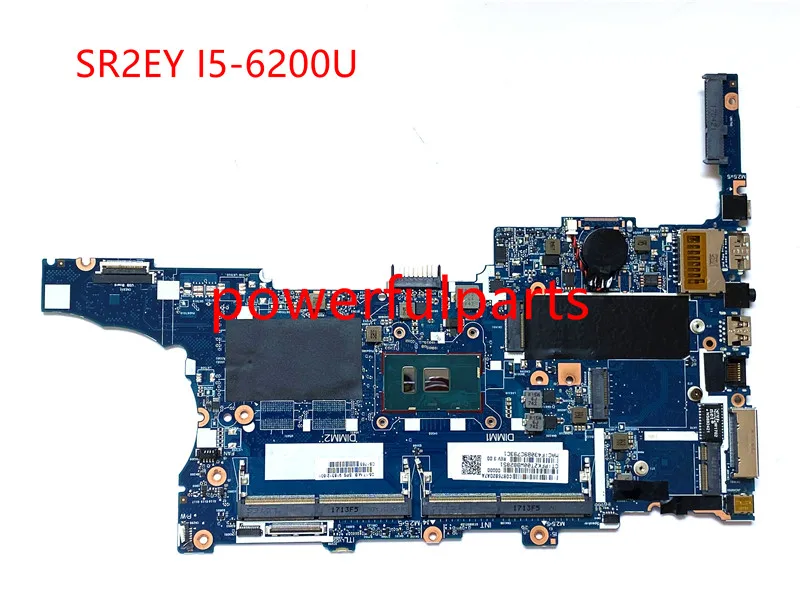 

100% working for hp EliteBook 840 G3 850 G3 motherboard with i5-6200 cpu 918312-601 918312-501 918312-001 6050A2892401-MB-A01