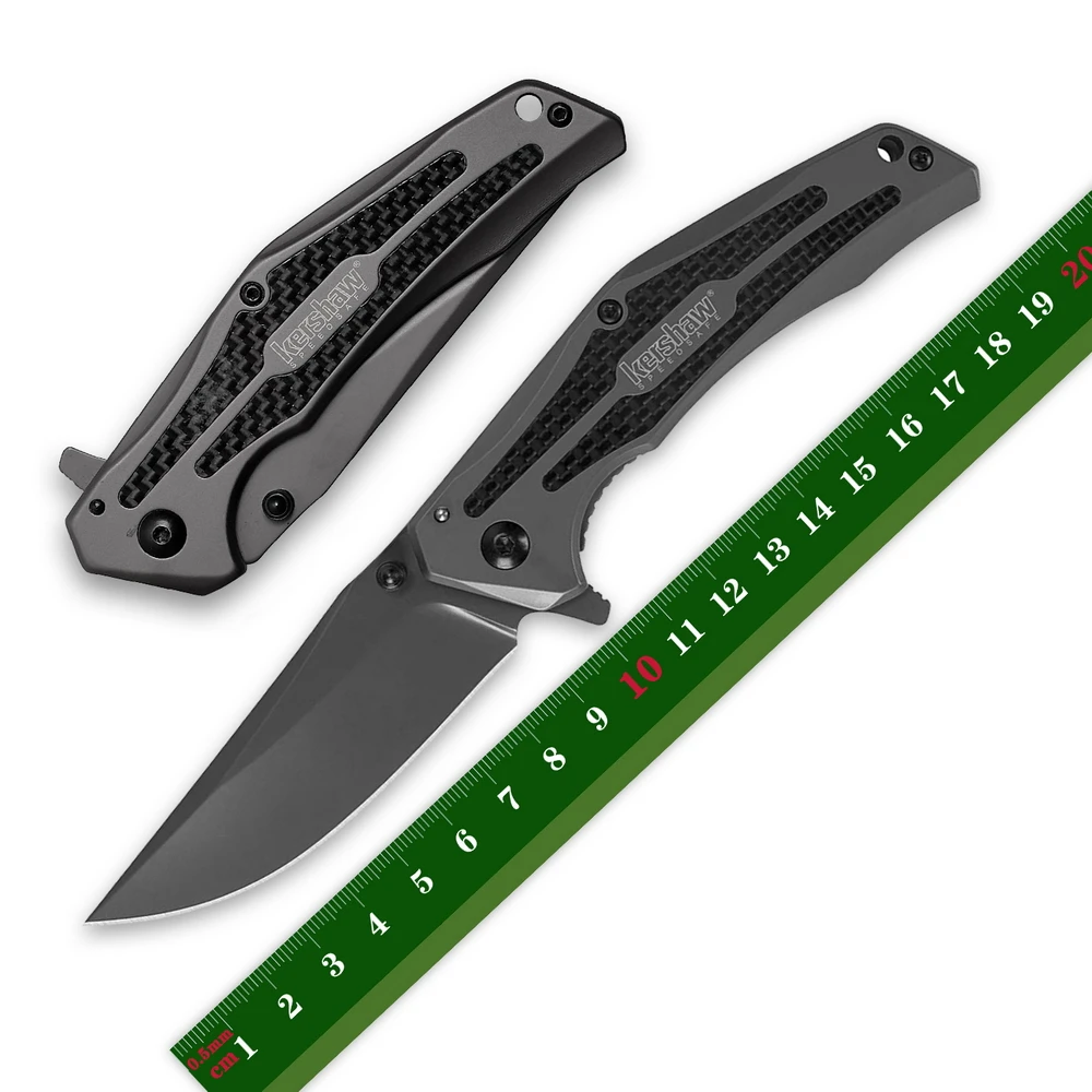 

Складной нож Kershaw DUOJET flipper 8Cr13Mov, Походный нож со стальной рукояткой, нож для фруктов и охоты, инструмент для повседневного использования, 8300
