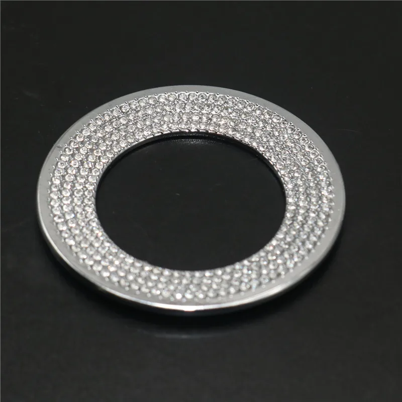 

1 Pcs Car steering wheel Diamond stickers car interior Paste drill Steering wheel decoration Car interior diamond stickers