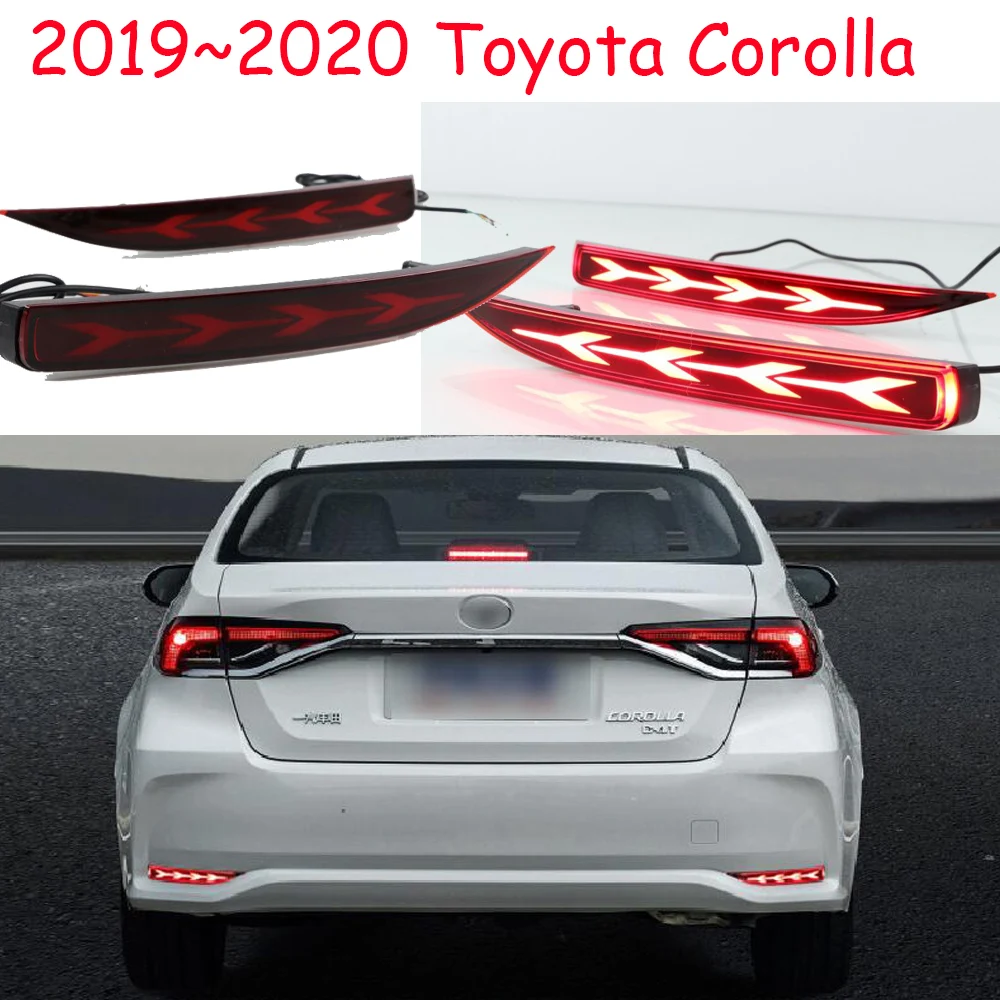 1 комплект,, год, для Toyota corolla, задний светильник altis, Дневной светильник, автомобильные аксессуары, светодиодный светильник на голову для corolla, задний светильник