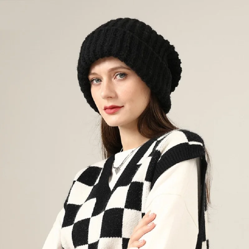 

2021 autumn and winter men and women hats fashion outdoor leisure warm and windproof ear protection hats