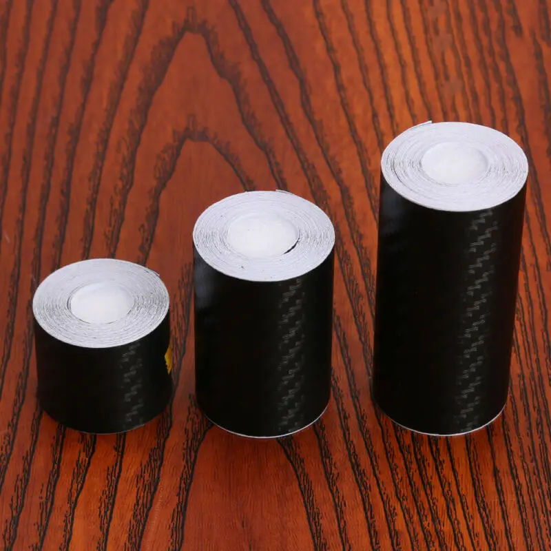 

Car Sticker Door Sill Protector Strip DIY Anti-Scratch Replacement 1pcs Nano Carbon Fiber