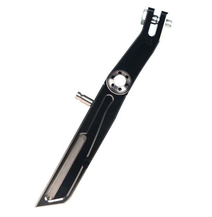 

Motorcycle Parts Off-road Motorcycle 28cm Motorcycle Scooter CNC Aluminum Alloy Fashional Double Color Moto Side Stands for BWS