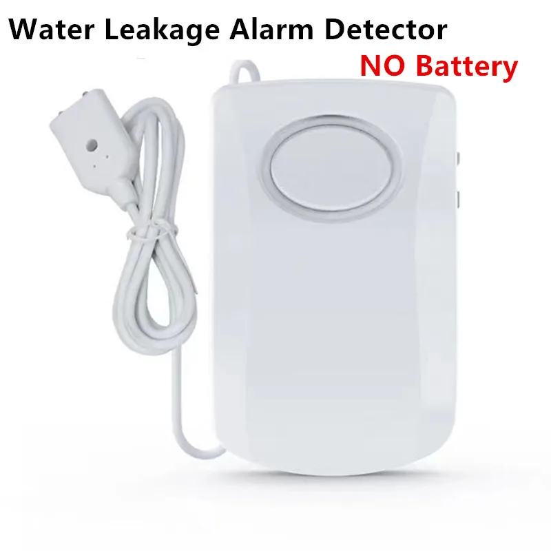 

Water Leakage 130DB Alarm Detector SmartHome Independent Water Leak Sensor Detect Flood Alert Overflow Security Alarm System