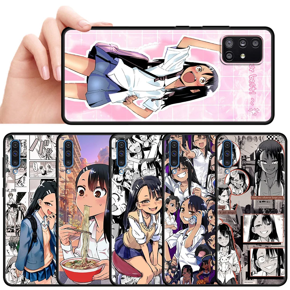 

Nagatoro San Anime Aesthetic Soft Silicone Case for Samsung Galaxy A51 A12 A21s A71 A31 A52 A32 A11 A72 A41 A42 Protection Bag