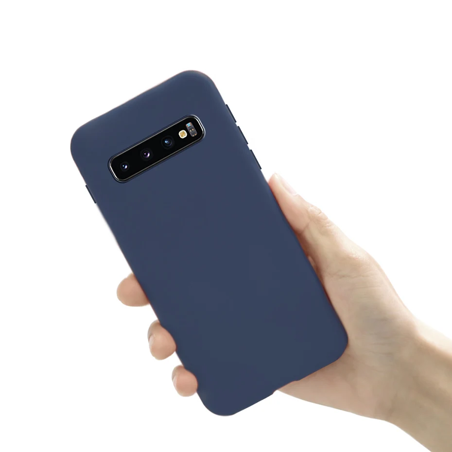 Ультратонкий чехол для Samsung Galaxy S10E S10 E Plus S7 edge S8 S9 s10 S20 S21 Note 8 10 матовый