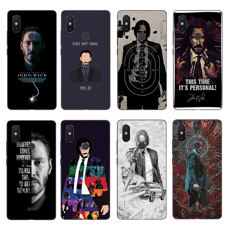 Чехол Джон фитиль из фильма для Xiaomi Redmi Note 9 10 Pro 7 8A 9A K30 K20 чехол телефона Mi 11 10T 10lite |